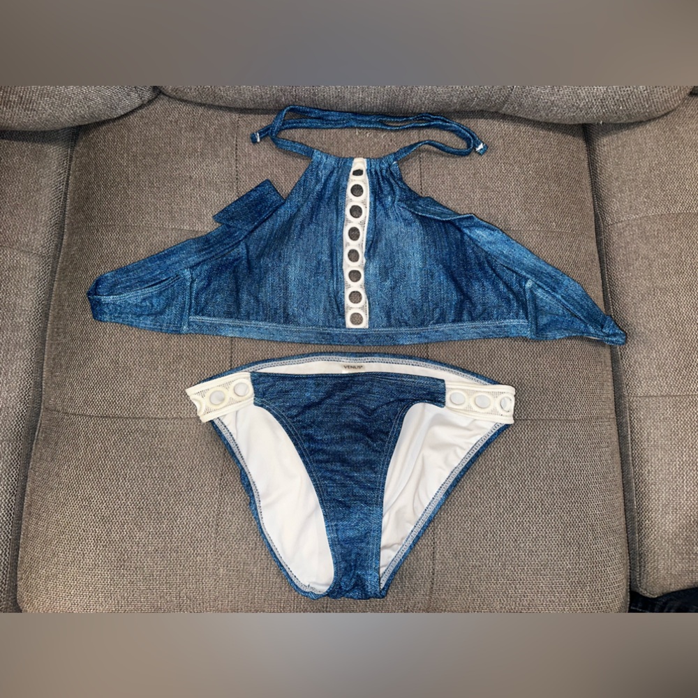 Blue Bikini Set